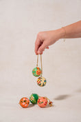 Load image into Gallery viewer, Petite Hand Painted Paper Mache Bulbs
