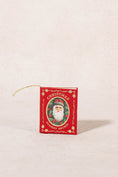 Load image into Gallery viewer, Vintage Christmas Mini Book Ornaments