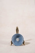 Load image into Gallery viewer, Wedgwood Blue Jasperware Petite Floral Trinket Dish/Bowl