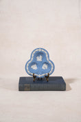 Load image into Gallery viewer, Wedgwood Jasperware Blue Club Clover Dish with Box