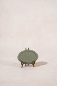 Load image into Gallery viewer, Wedgwood Sage Green Jasperware Scallop Oval Trinket Dish
