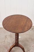 Load image into Gallery viewer, Antique Walnut Stem Side Table (c.1850)