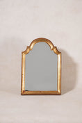 Load image into Gallery viewer, Antique Venetian Gilt Window Arch Tabletop Mirror