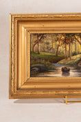 Load image into Gallery viewer, Signed Original Oil On Canvas by M. Quilter (British), Dated 1914 “Woodland Stream in Summer”