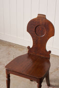 Load image into Gallery viewer, PAIR of 19th Century Oak Hall Chairs