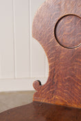 Load image into Gallery viewer, PAIR of 19th Century Oak Hall Chairs