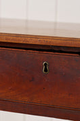 Load image into Gallery viewer, Georgian Mahogany Single Drawer Side Table with Swan Pulls