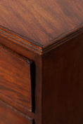 Load image into Gallery viewer, 19th Century Victorian Flame Mahogany Bowfront Chest With Urn Hardware
