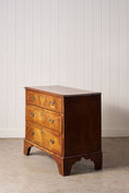 Load image into Gallery viewer, 19th Century Walnut Crossbanded 3-Drawer Chest