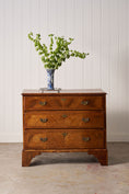 Load image into Gallery viewer, 19th Century Walnut Crossbanded 3-Drawer Chest