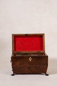 Load image into Gallery viewer, Regency Burl Yew Tea Caddy (c. 1820)