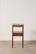 Load image into Gallery viewer, Antique Mahogany Side Table With Drawer