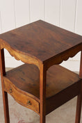 Load image into Gallery viewer, Antique Mahogany Side Table With Drawer