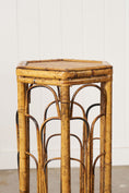 Load image into Gallery viewer, 19th Century English Colonial Hexagonal Bamboo Plant Stand