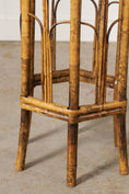 Load image into Gallery viewer, 19th Century English Colonial Hexagonal Bamboo Plant Stand