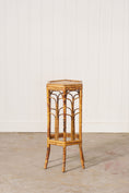Load image into Gallery viewer, 19th Century English Colonial Bamboo Plant Stand