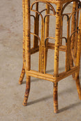 Load image into Gallery viewer, 19th Century English Colonial Bamboo Plant Stand
