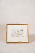 Load image into Gallery viewer, Mid-Century English School Framed Watercolor of ‘Common Tern’ Bird | Initial Signed
