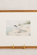 Load image into Gallery viewer, Mid-Century English School Framed Watercolor of ‘Common Tern’ Bird | Initial Signed