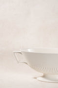 Load image into Gallery viewer, Wedgwood Cream Fluted Mantel Vase