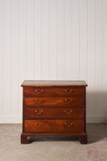 Load image into Gallery viewer, George III Mahogany Four Drawer Chest