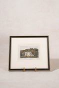 Load image into Gallery viewer, English Countryside Home Hand Colored Engraving by John Preston (c. 1836)