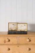 Load image into Gallery viewer, PAIR Original Watercolor Pheasants Flying (c.1920)