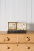 Load image into Gallery viewer, PAIR Original Watercolor Pheasants Flying (c.1920)