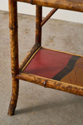 Load image into Gallery viewer, 19th Century Tortoise Bamboo Three Tier Étagère with Original Lacquer (c.1880)