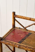 Load image into Gallery viewer, 19th Century Tortoise Bamboo Three Tier Étagère with Original Lacquer (c.1880)