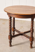 Load image into Gallery viewer, English Victorian Bobbin Stool