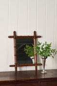 Load image into Gallery viewer, French Faux Bamboo Mirror (c. 1900)