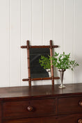 Load image into Gallery viewer, French Faux Bamboo Mirror (c. 1900)