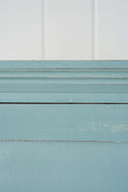 Load image into Gallery viewer, Blue Painted English Pine Single Door Cabinet Cupboard