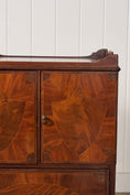 Load image into Gallery viewer, Georgian Inlay Mahogany Night Cabinet with Tray Top (c. 1850)