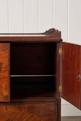 Load image into Gallery viewer, Georgian Inlay Mahogany Night Cabinet with Tray Top (c. 1850)
