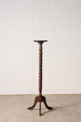 Load image into Gallery viewer, Antique English Plant Stand with Bobbin Detailing