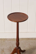 Load image into Gallery viewer, Vintage English Walnut Wine Table