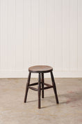 Load image into Gallery viewer, 19th Century Oak Joint Stool with Stretchers