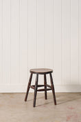 Load image into Gallery viewer, 19th Century Oak Joint Stool with Stretchers