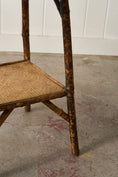 Load image into Gallery viewer, 19th Century Tortoise Bamboo Two-Tiered Table