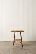 Load image into Gallery viewer, 19th Century Tortoise Bamboo Two-Tiered Table