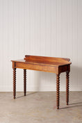 Load image into Gallery viewer, Victorian Mahogany Console with Bobbin Legs