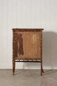 Load image into Gallery viewer, 19th Century Tortoise Bamboo 2-Door Glass Front Cabinet