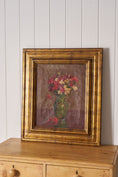 Load image into Gallery viewer, Original Signed Belgian Floral Oil on Canvas | by Alphonse Van Beurden Belgian