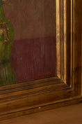 Load image into Gallery viewer, Original Signed Belgian Floral Oil on Canvas | by Alphonse Van Beurden Belgian