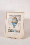 Load image into Gallery viewer, Framed Vintage Hot Air Balloon Print