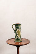 Load image into Gallery viewer, Hand Painted Green Glazed Jug (Stamped; Vale England)