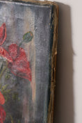 Load image into Gallery viewer, Original Oil on Canvas of Red Poppies (signed 1946)