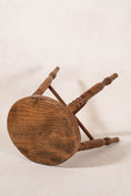 Load image into Gallery viewer, 19th Century Oak Joint Stool